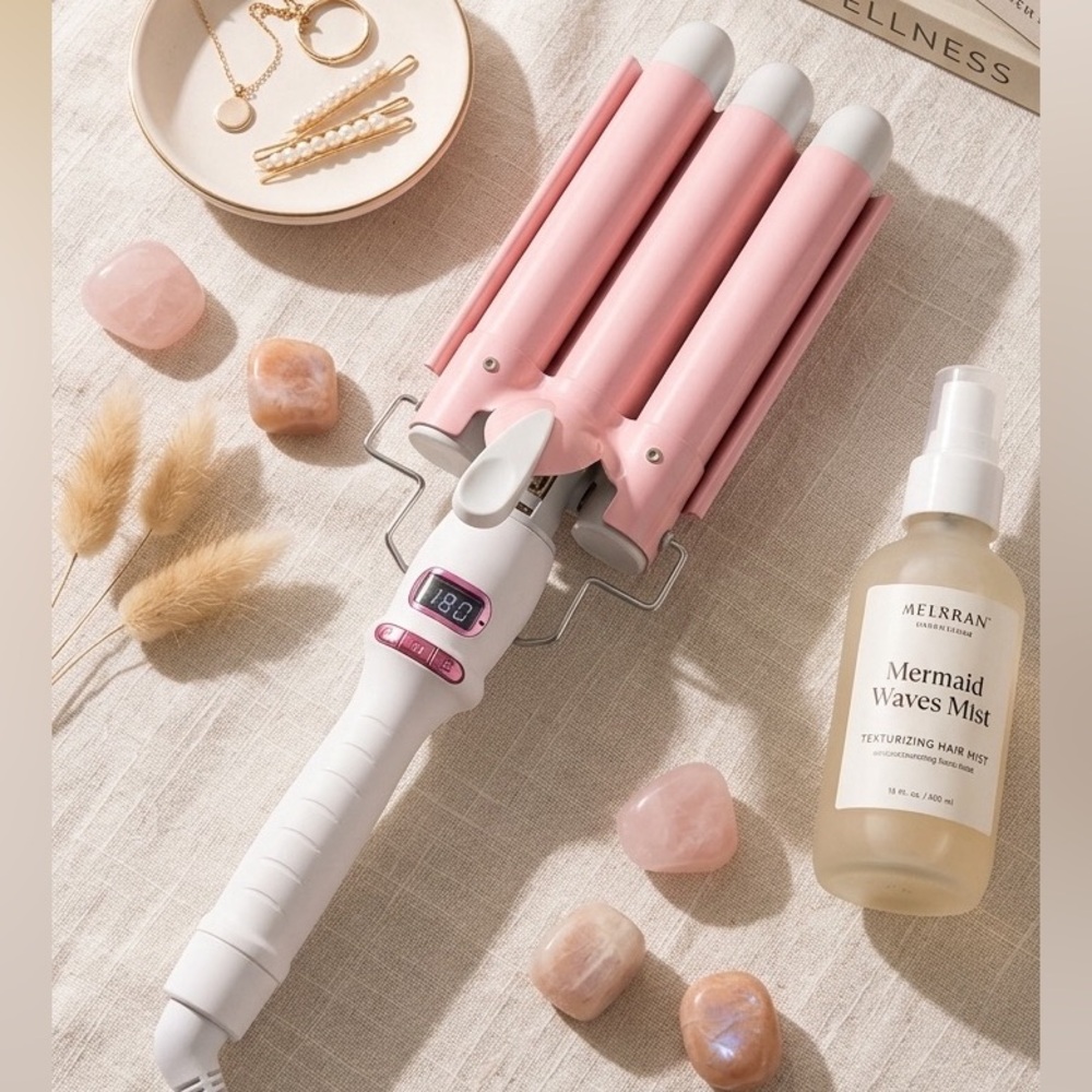 INH Insert Name Here - Pink Triple Barrel Waver